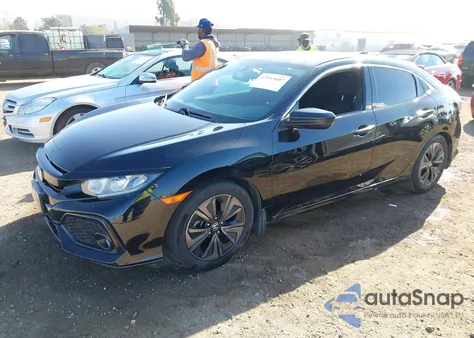 2018 Honda Civic Ex из США, поврежденный, VIN SHHFK7H53JU414646